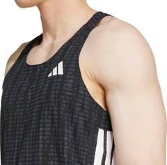 Adizero Mens Running Vest - Black