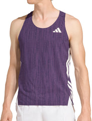 Adizero Mens Running Vest - Purple