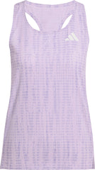 Adizero Womens Running Vest Tank Top - Purple