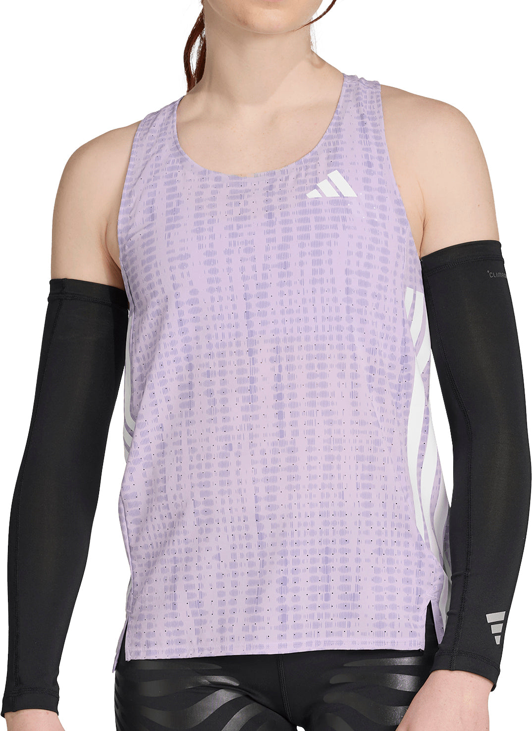 Adizero Womens Running Vest Tank Top - Purple