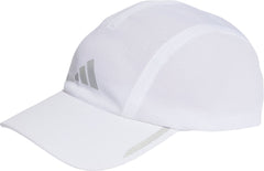 AeroReady 4 Panel Mesh Running Cap - White