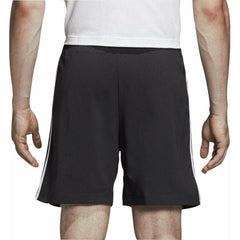 Essentials 3 Stripes Chelsea Mens Training Shorts - Black