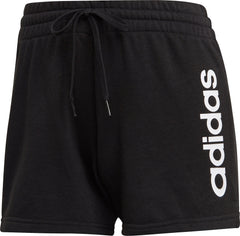 Essentials Slim Logo Womens Training Shorts - Black