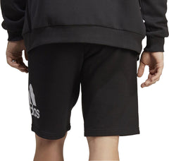 Essentials Big Logo French Terry Mens Training Shorts - Black