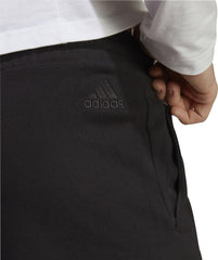 Essentials Big Logo French Terry Mens Training Shorts - Black