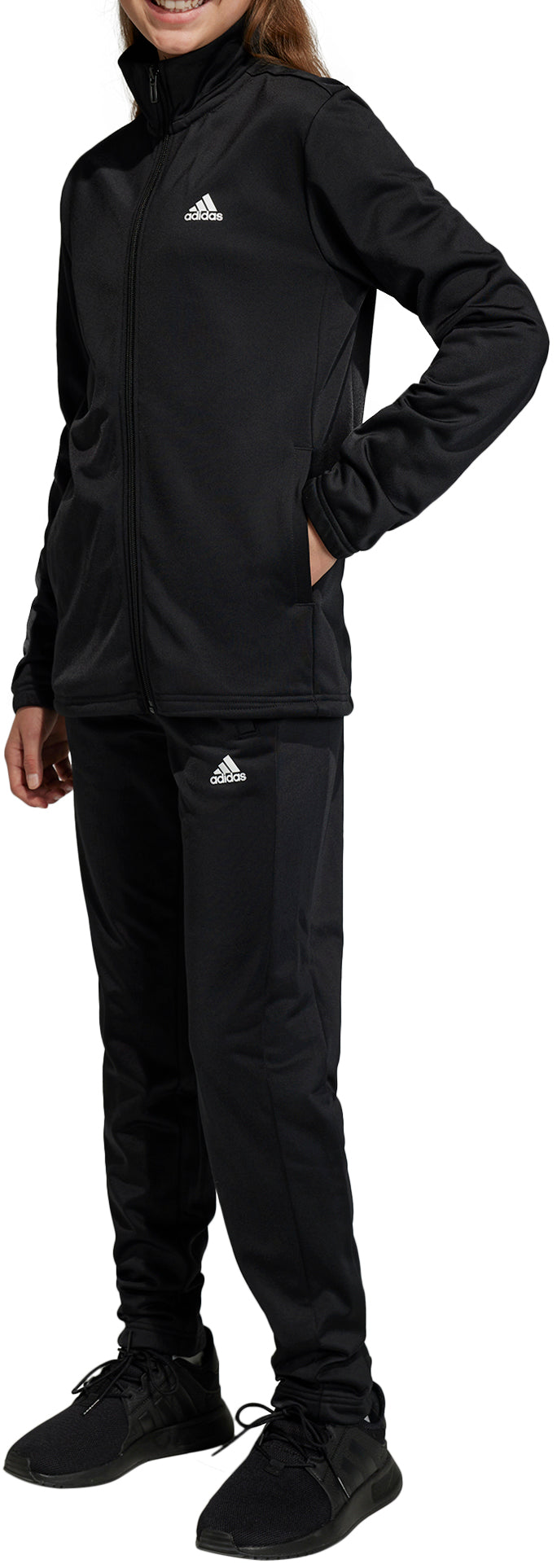 Essentials Big Logo Junior Tracksuit - Black