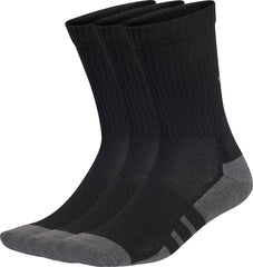 Essentials ClimaCool (3 Pack) Crew Socks - Black