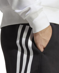 Future Icons 3 Stripes Mens Shorts - Black