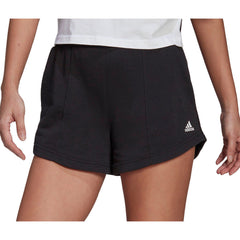 Hyperglam French Terry Womens Training Shorts - Black