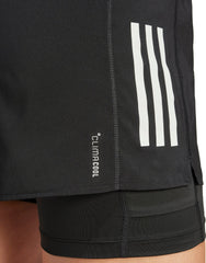 Own The Run ClimaCool 2 In 1 Womens Running Shorts - Black