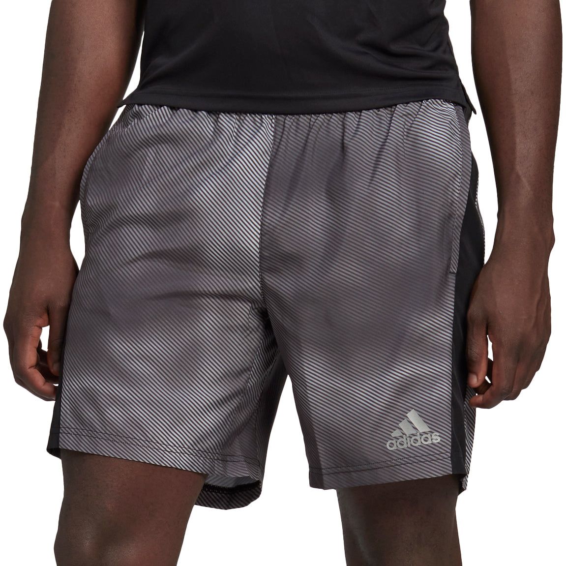 Own The Run 9 Inch Mens Running Shorts - Grey