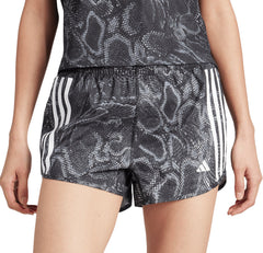 Own The Run Excite AeroReady 3 Inch Womens Running Shorts - Black