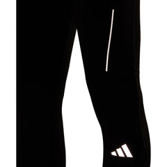 Own The Run Mens Long Running Tights - Black