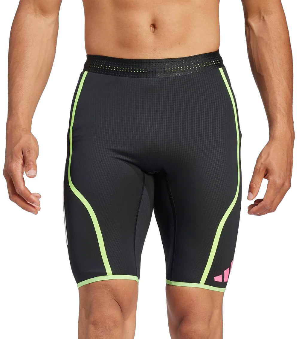 Adizero Promo Mens Short Running Tights - Black