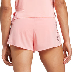 Adizero Gel Womens Running Shorts - Pink