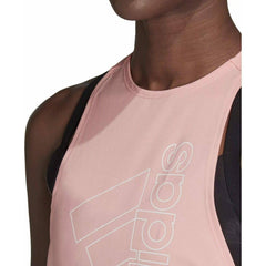 Badge Of Sport Womens Training Vest Tank Top - Pink