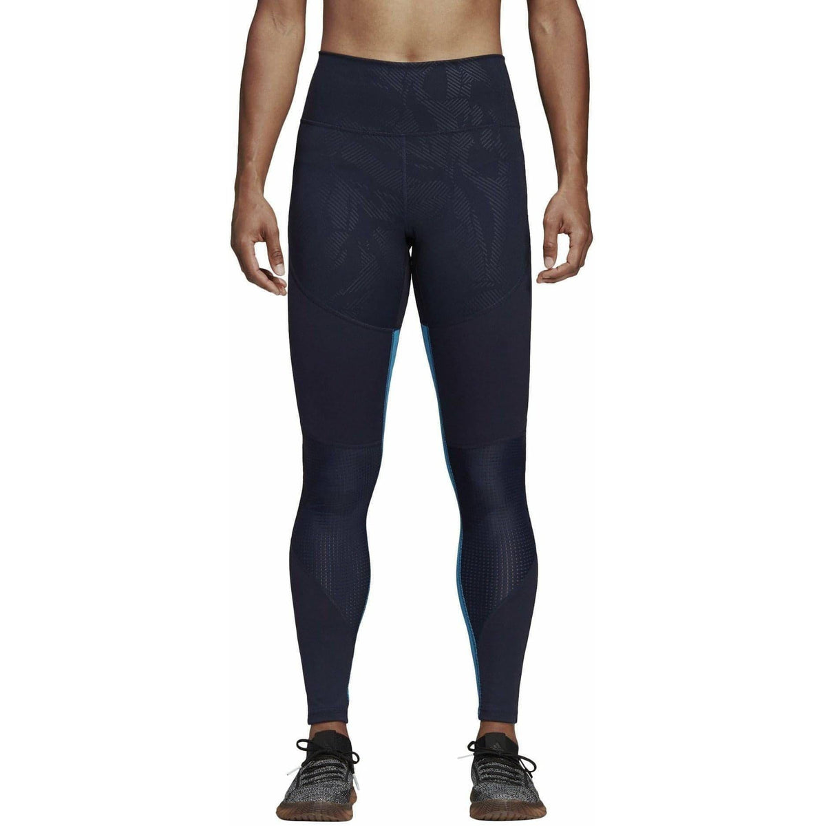 Believe This High Rise Womens Long Training Tights - Blue