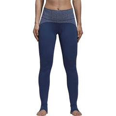 Believe This High Rise Womens Long Yoga Tights - Blue