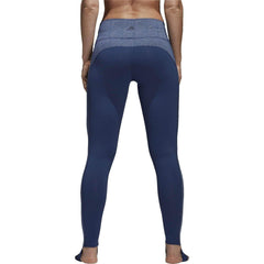 Believe This High Rise Womens Long Yoga Tights - Blue