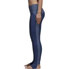 Believe This High Rise Womens Long Yoga Tights - Blue