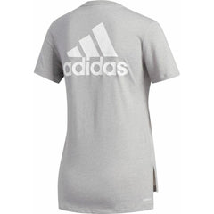 Logo Go To Short Sleeve Womens Training Top - Grey
