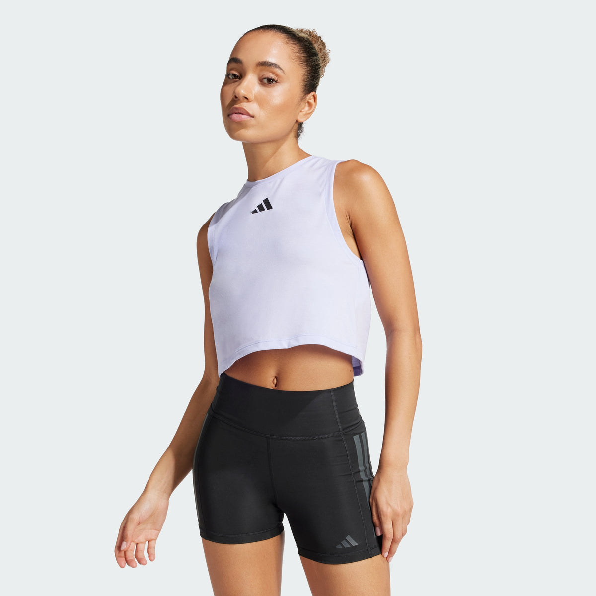 Women's Power 3 Stripes Boxy Tank Top