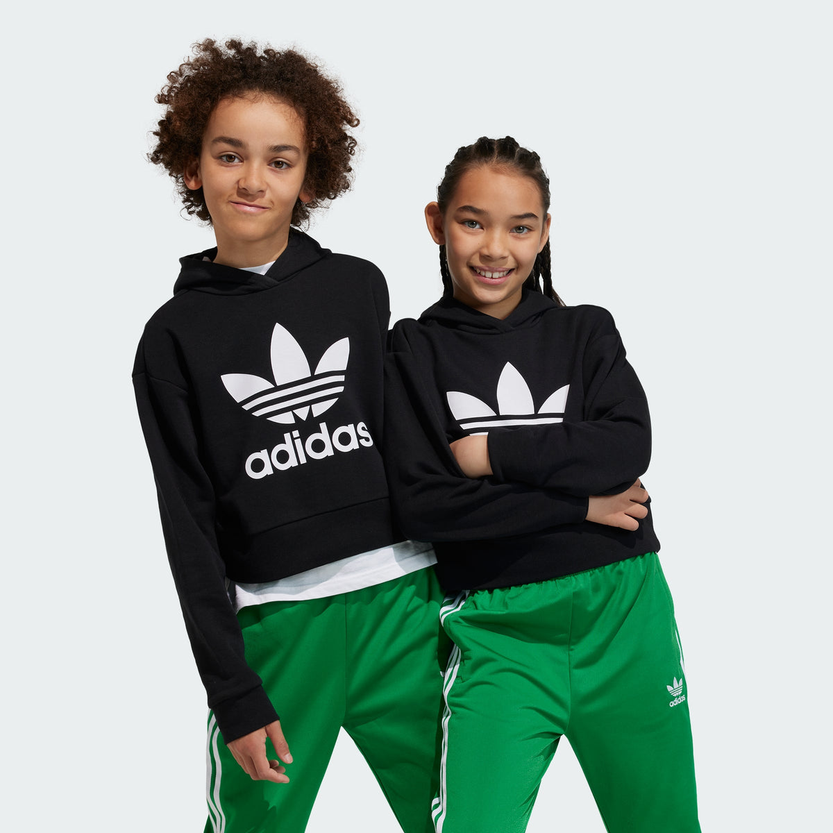 Kids' Adicolor Cropped Hoodie