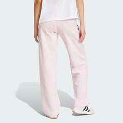 Women's Essentials Small Logo Feel Cozy Open-Hem Pants