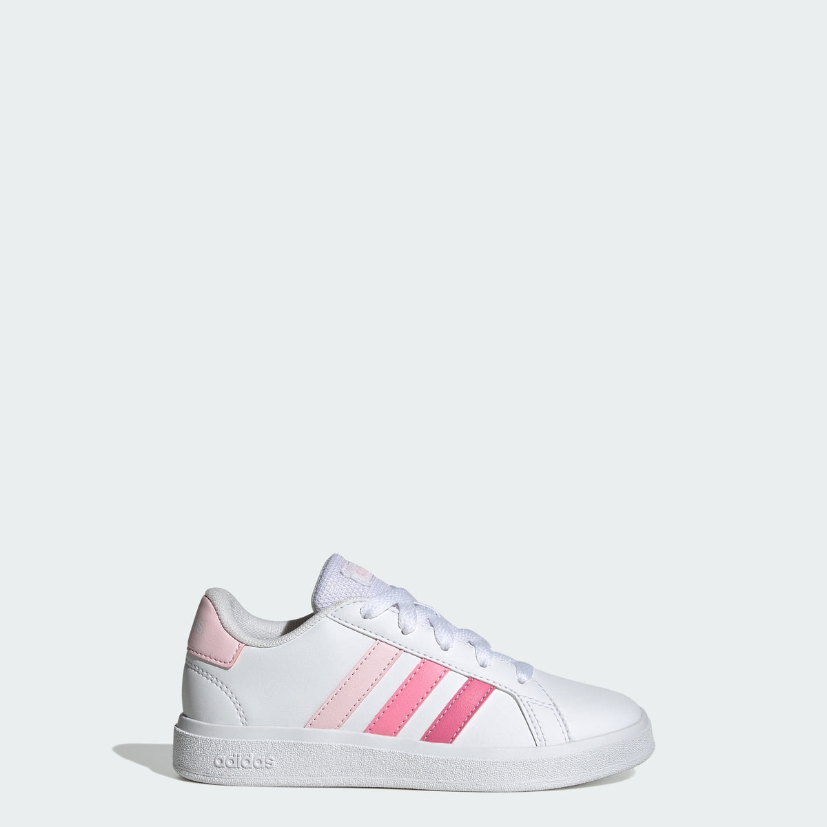 Kids' Grand Court Lifestyle Tennis Lace-Up Shoes
