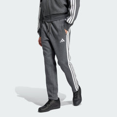 Men's Essentials 3-Stripes Open Hem Fleece Pants