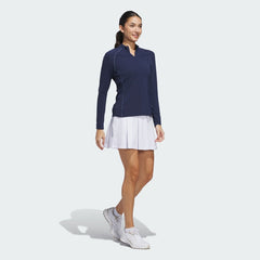 Women's Ultimate365 Solid Quarter-Zip Mock Polo Shirt
