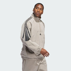 Men's Basketball Woven Half Zip Sweater (Gender Neutral)