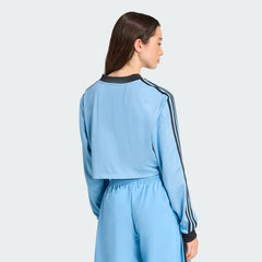 Women's Adicolor Soccer Jacquard Crop Long-Sleeve Top