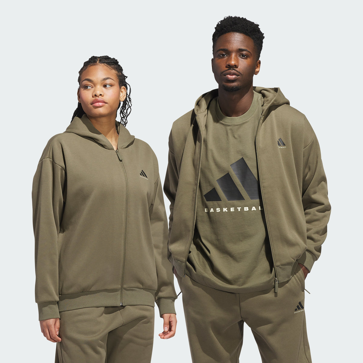 Men's Basketball Full-Zip Hoodie (Gender Neutral)
