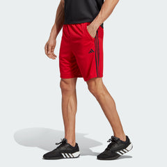 Men's Train Essentials Piqué 3-Stripes Training Shorts