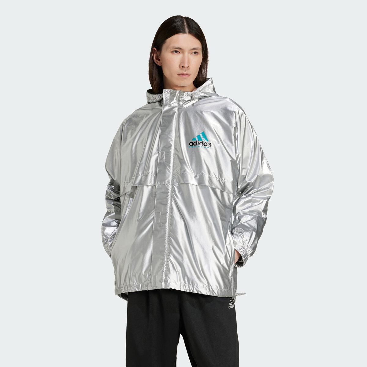 Men's Equipment Metallic Windbreaker