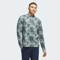 Men's Go-To Printed Quarter-Zip Pullover
