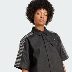 Women's Premium Essentials Denim Shirt Shortsleeve