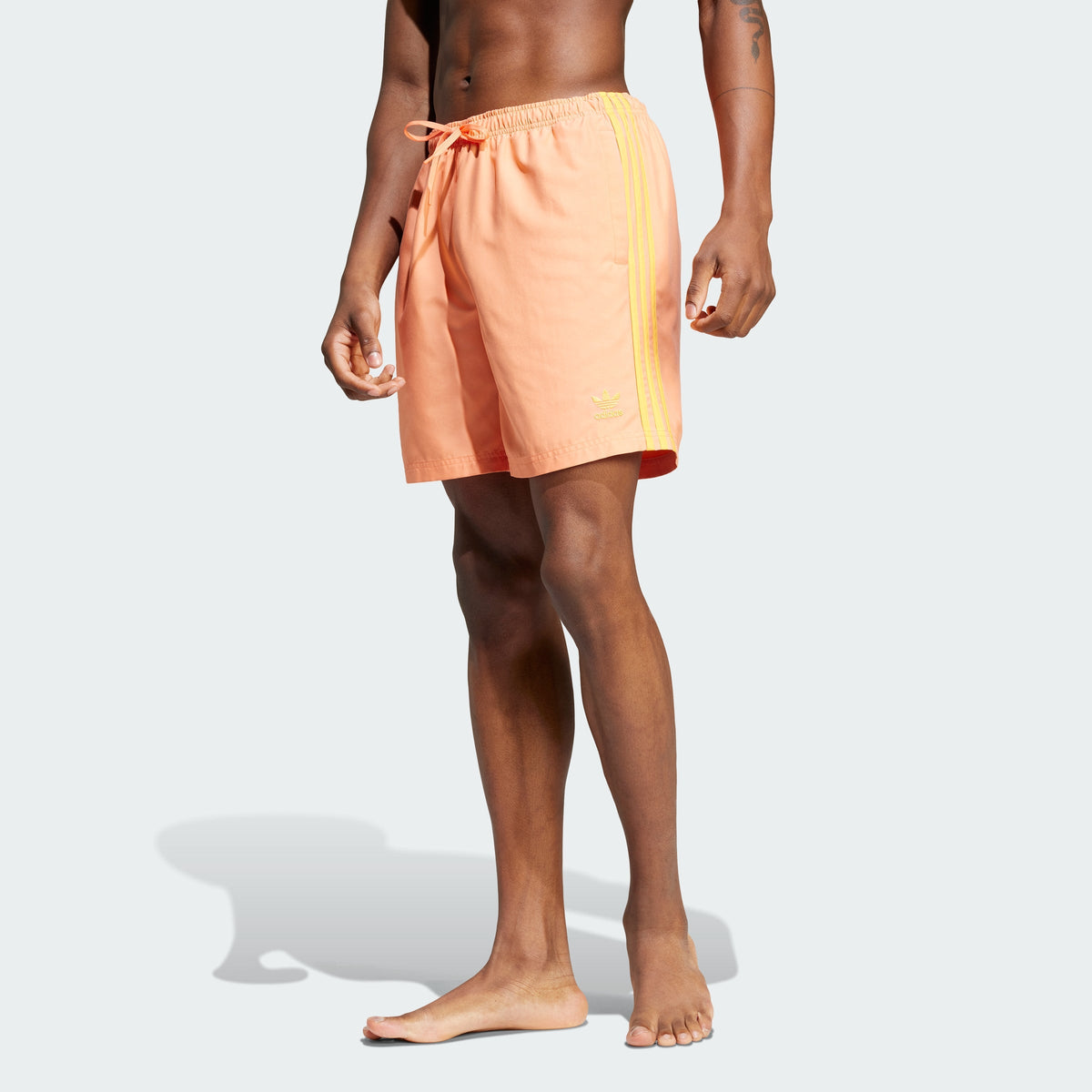 Men's Adicolor 3-Stripes 8-Inch Swim Shorts