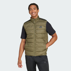 Men's Essentials 3-Stripes Light Down Vest
