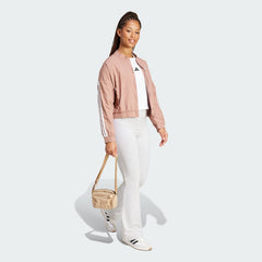 Women's Essentials 3-Stripes Lifestyle Woven Bomber Jacket