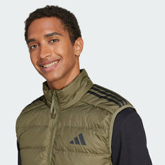 Men's Essentials 3-Stripes Light Down Vest