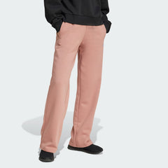 Women's Essentials Small Logo Feel Cozy Open-Hem Pants