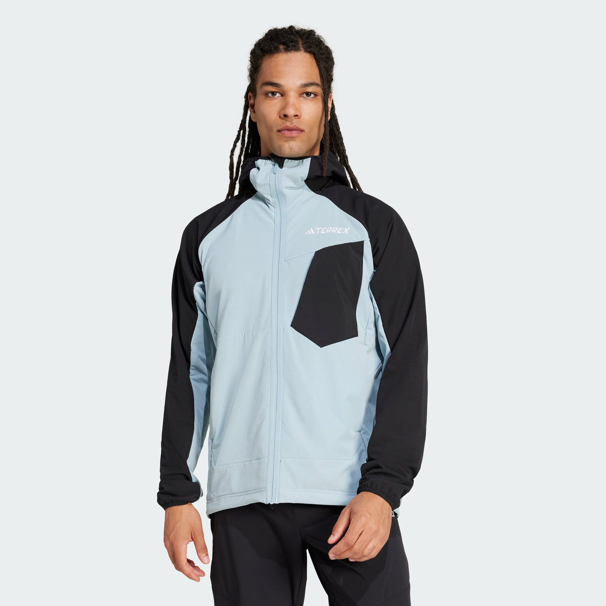Men's Terrex Xperior Softshell Fleece Hooded Jacket
