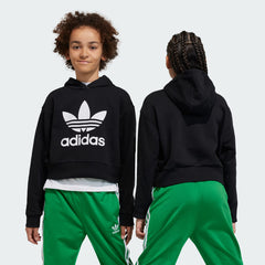 Kids' Adicolor Cropped Hoodie