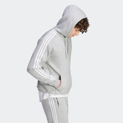 Men's Essentials Fleece 3-Stripes Hoodie