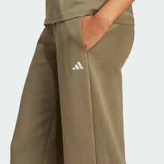Women's Essentials Small Logo Feel Cozy Open-Hem Pants