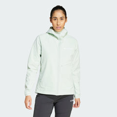 Women's Terrex Xperior Softshell Fleece Hooded Jacket