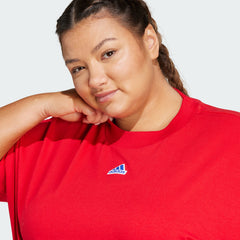 Women's Future Icons 3-Stripes Tee (Plus Size)
