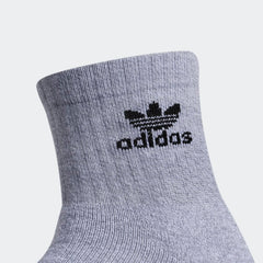 Trefoil Quarter Socks 6 Pairs